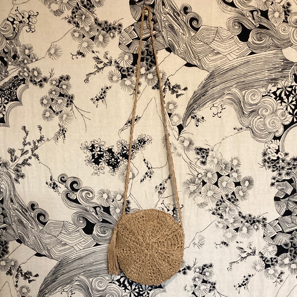 Earthbound crossbody clutch